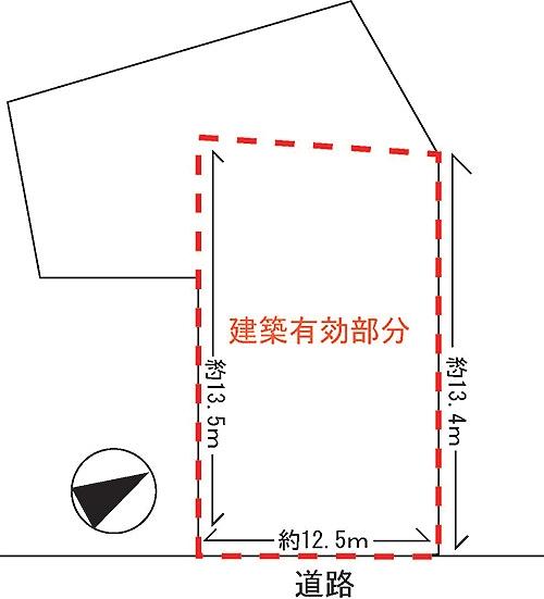 Compartment figure. Land price 7.85 million yen, Land area 295.52 sq m