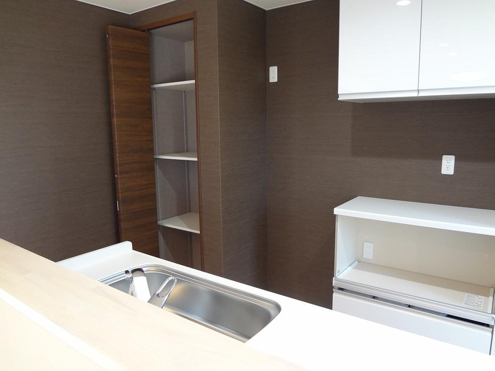 Kitchen. Kitchen storage cupboard