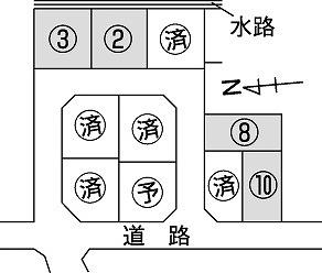 Compartment figure. Land price 16,939,000 yen, Land area 158.6 sq m