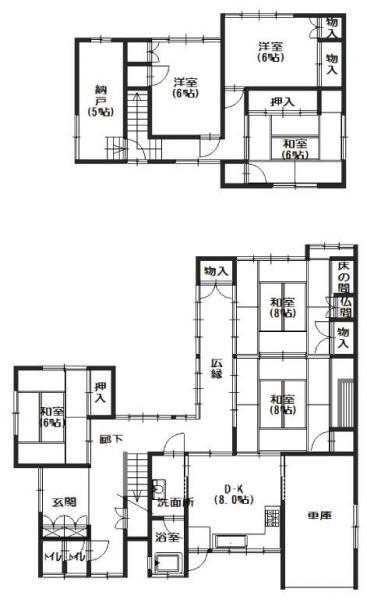 Compartment figure. Land price 36,700,000 yen, Land area 713.63 sq m