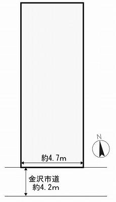 Compartment figure. Land price 6.9 million yen, No land area 104.99 sq m building conditions! 