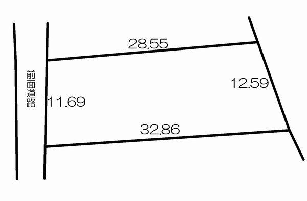 Compartment figure. Land price 13,280,000 yen, Land area 366 sq m