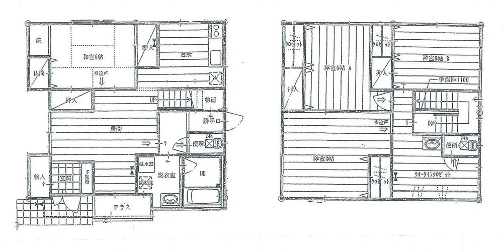 Floor plan. 14.3 million yen, 4LDK, Land area 102.09 sq m , Building area 117.04 sq m