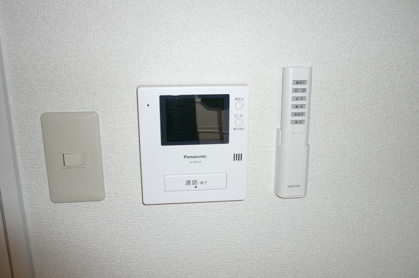 Security. Monitor with intercom