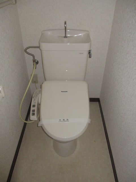 Toilet. With warm water washing heating toilet seat