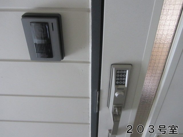 Security. TV interphone Electronic lock