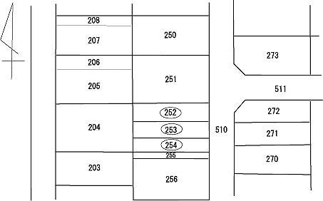 Compartment figure. Land price 12,950,000 yen, Land area 214 sq m