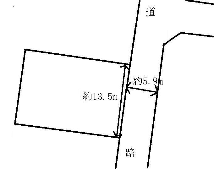 Compartment figure. Land price 18,744,000 yen, Land area 284 sq m