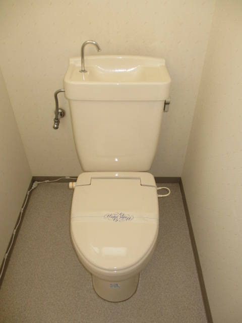 Toilet. Heating toilet seat