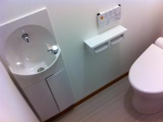 Toilet. Apart from the hand-washing