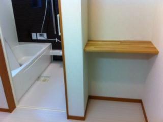 Receipt. Shelf in the bath ・ ・ happy