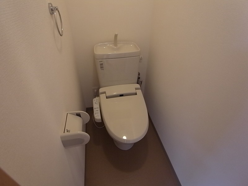 Toilet. Warm water washing heating toilet seat