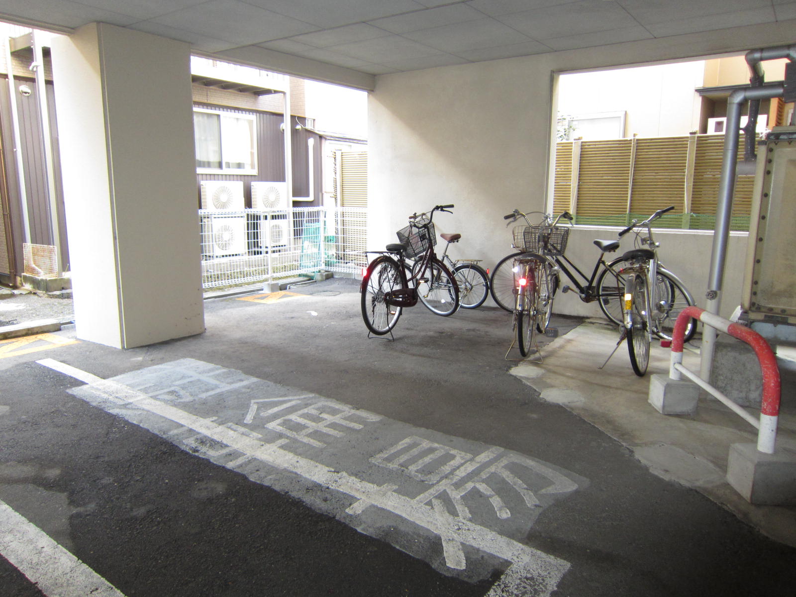 Other Equipment. Bicycle-parking space