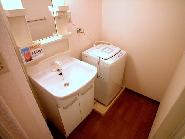 Washroom. Reference photograph
