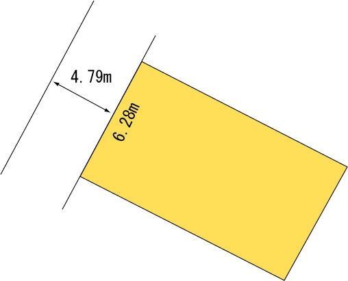 Compartment figure. Land price 7 million yen, Land area 90.17 sq m