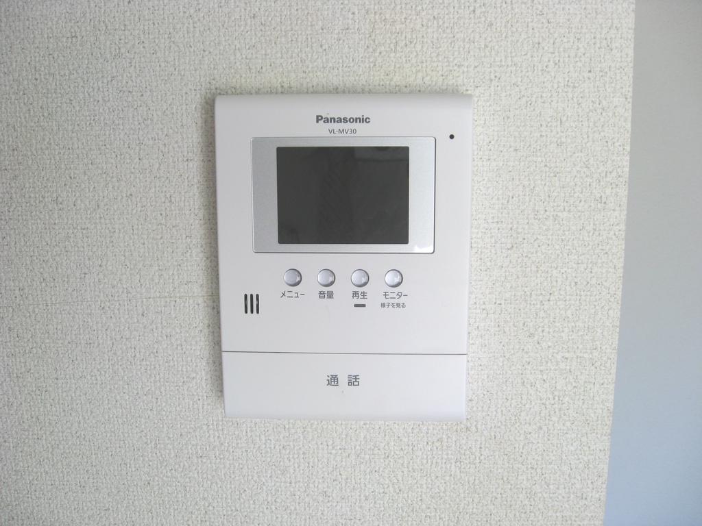 Security. Monitor with intercom