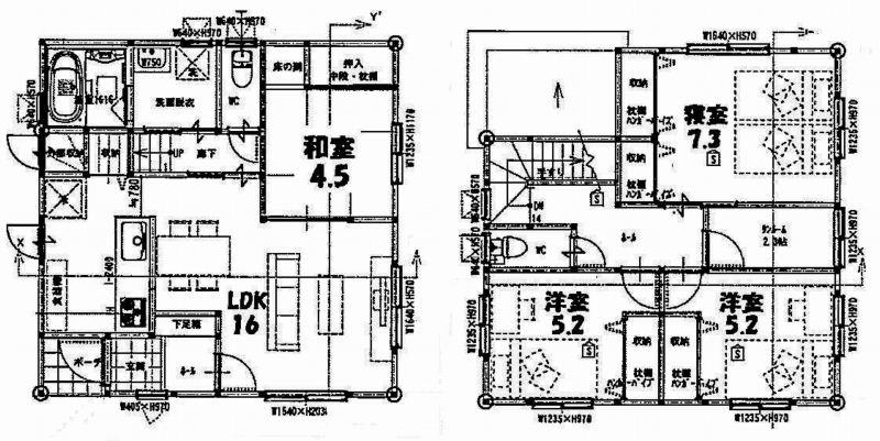 Floor plan. 20.8 million yen, 4LDK, Land area 133.17 sq m , Very easy-to-use floor plans of 4LDK is Good in the building area 101.03 sq m Basic!