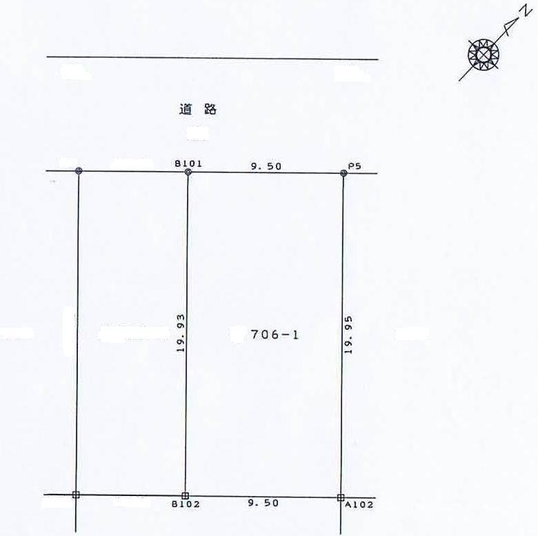 Compartment figure. Land price 22,351,000 yen, Land area 189.46 sq m