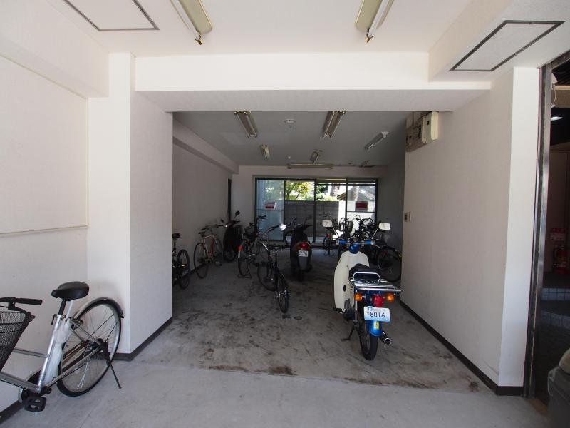 Other common areas. Bicycle-parking space