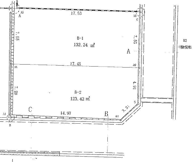 Compartment figure. Land price 13,939,000 yen, Land area 256.73 sq m