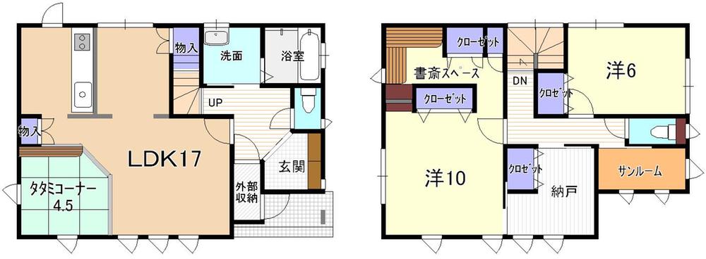 Floor plan. 15.8 million yen, 2LDK + S (storeroom), Land area 142.01 sq m , Building area 109.33 sq m