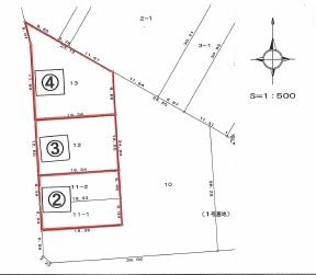 Compartment figure. Land price 13,810,000 yen, Will land area 294.75 sq m (4). 