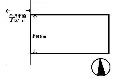 Compartment figure. Land price 18,800,000 yen, Land area 205 sq m