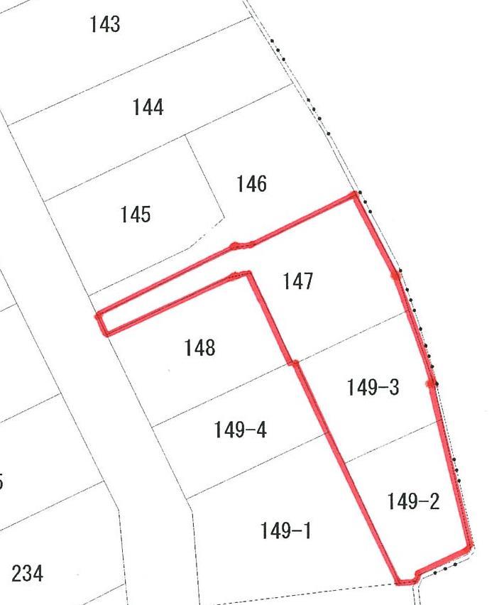 Compartment figure. Land price 10 million yen, Land area 355.97 sq m