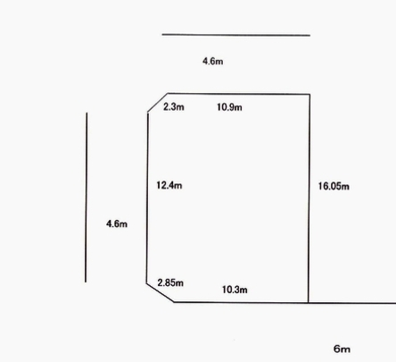 Compartment figure. Land price 12 million yen, Land area 215.4 sq m