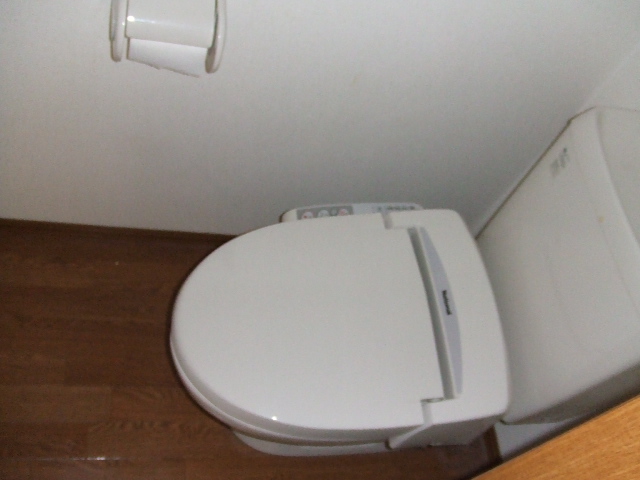 Toilet. It is a separate room of the same properties