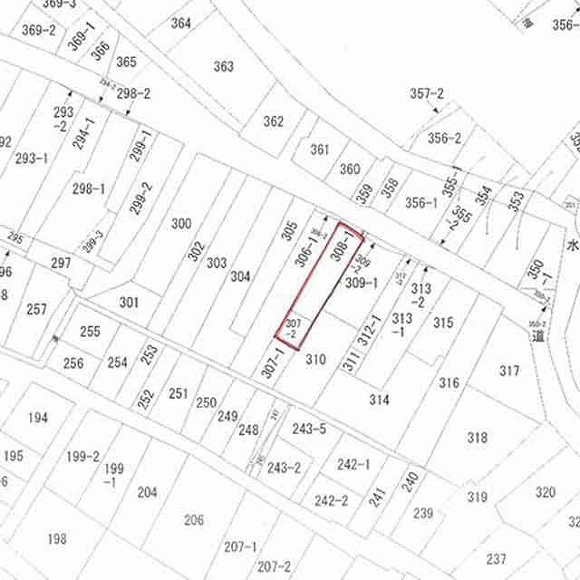 Compartment figure. Land price 8.5 million yen, Land area 128.53 sq m