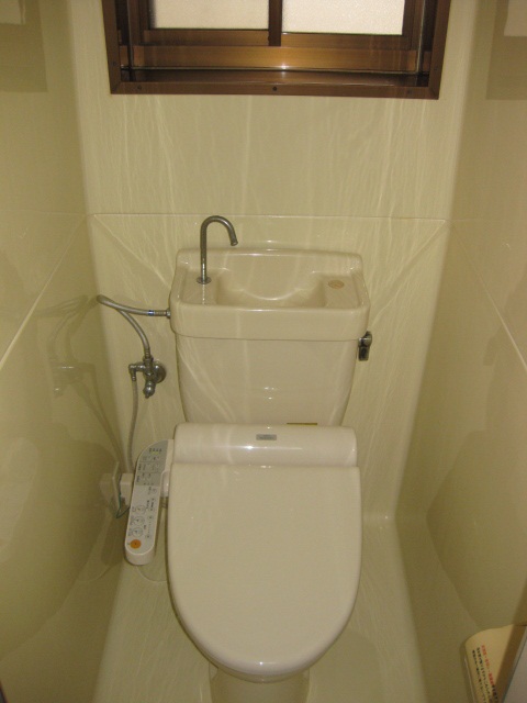 Toilet. With heating cleaning function