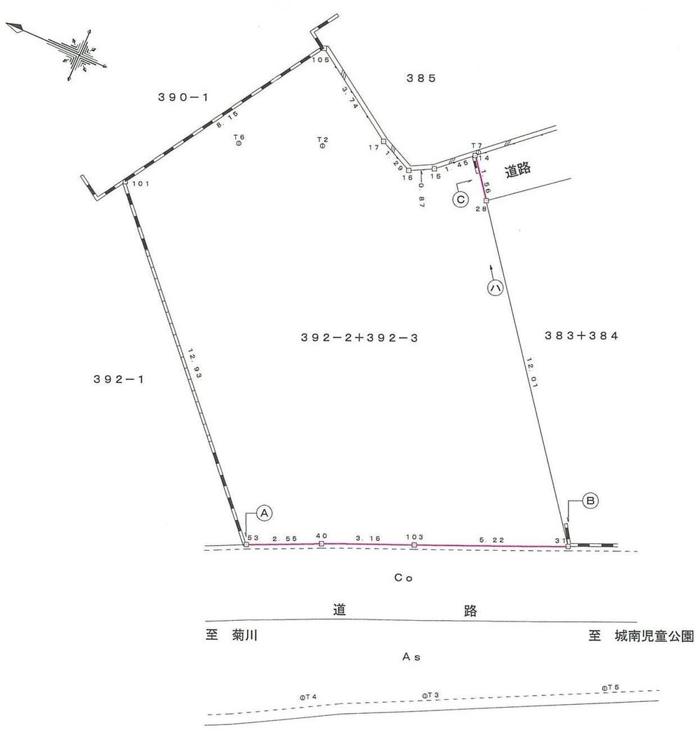 Compartment figure. Land price 10 million yen, Land area 165.06 sq m