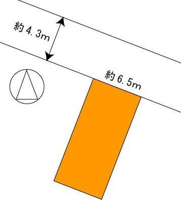 Compartment figure. Land price 4.9 million yen, Land area 95.2 sq m