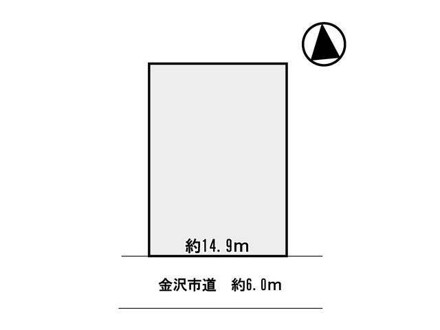 Compartment figure. Land price 22,900,000 yen, Land area 361 sq m