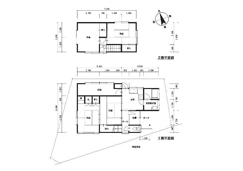 Floor plan. 8.4 million yen, 4K, Land area 109.45 sq m , Building area 79.19 sq m