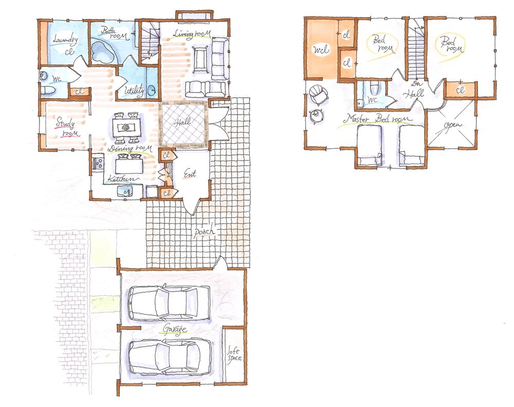 Floor plan. 65 million yen, 5DK + S (storeroom), Land area 338.03 sq m , Building area 187.6 sq m