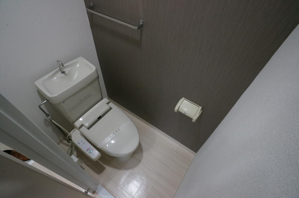 Toilet. Warm water washing heating toilet seat