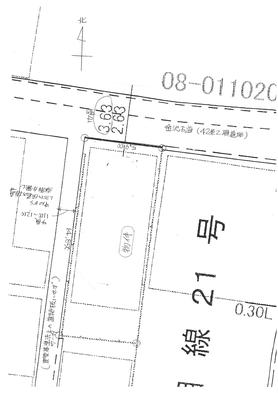 Compartment figure. Land price 5.8 million yen, Land area 87.79 sq m