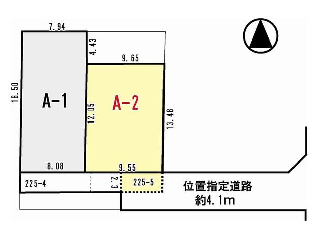 Compartment figure. Land price 5.6 million yen, I will choose the land area 115.71 sq m your favorite construction company's. 