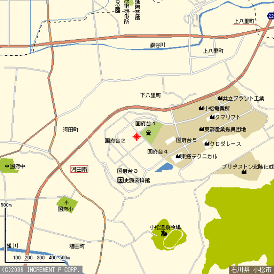 Komatsu City, Ishikawa Prefecture Kokufudai 1