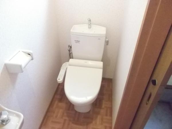 Toilet. There was ass, Also it comes with a cleaning function