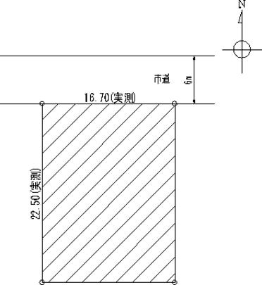 Compartment figure. Land price 18,240,000 yen, Land area 377 sq m