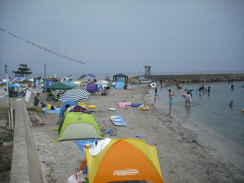 Other Environmental Photo. Hachike Saki until the beach can also be enjoyed 150m Fishing. 