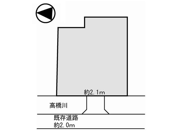 Compartment figure. Land price 9.9 million yen, Land area 206.2 sq m