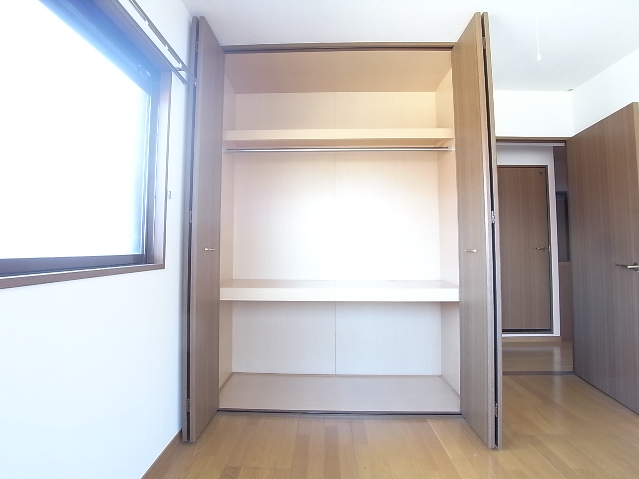Living and room. Western-style storage closet
