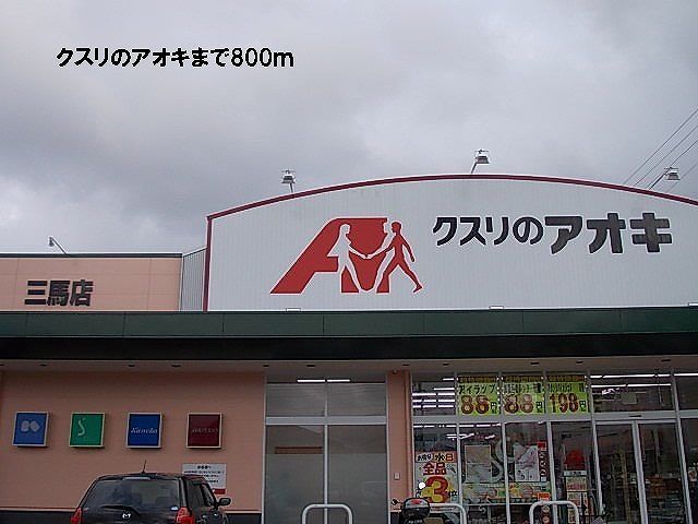 Dorakkusutoa. 800m to Aoki (drugstore) of medicine