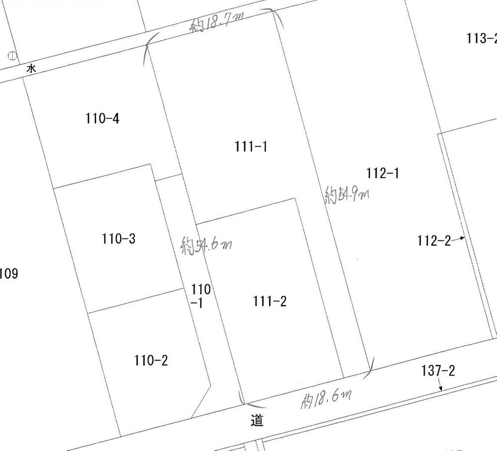 Compartment figure. Land price 27 million yen, Land area 1,027 sq m schematic