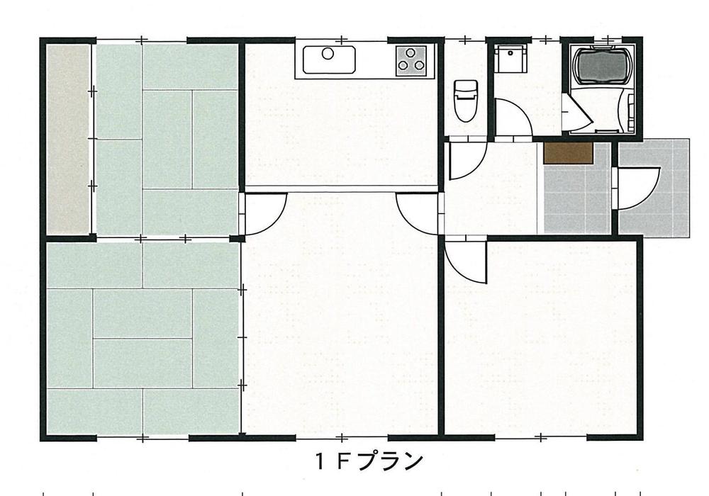 Floor plan. 5.5 million yen, 3LDK, Land area 217.32 sq m , Building area 72.32 sq m