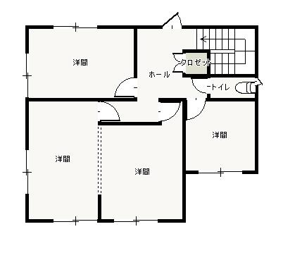 Floor plan. 16 million yen, 4LDK, Land area 183.45 sq m , Building area 115.92 sq m 2 floor